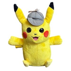 Pokémon Detective Pikachu Movie Interactive Talking Plush Ears Wiggle 12” Works!